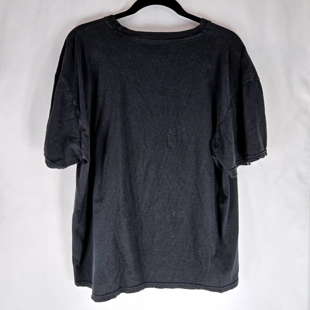 True Religion Extra‎ Large XL Black T Shirt Short Sleeve Logo Streetwear